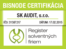 SK AUDIT patrí medzi solventné firmy